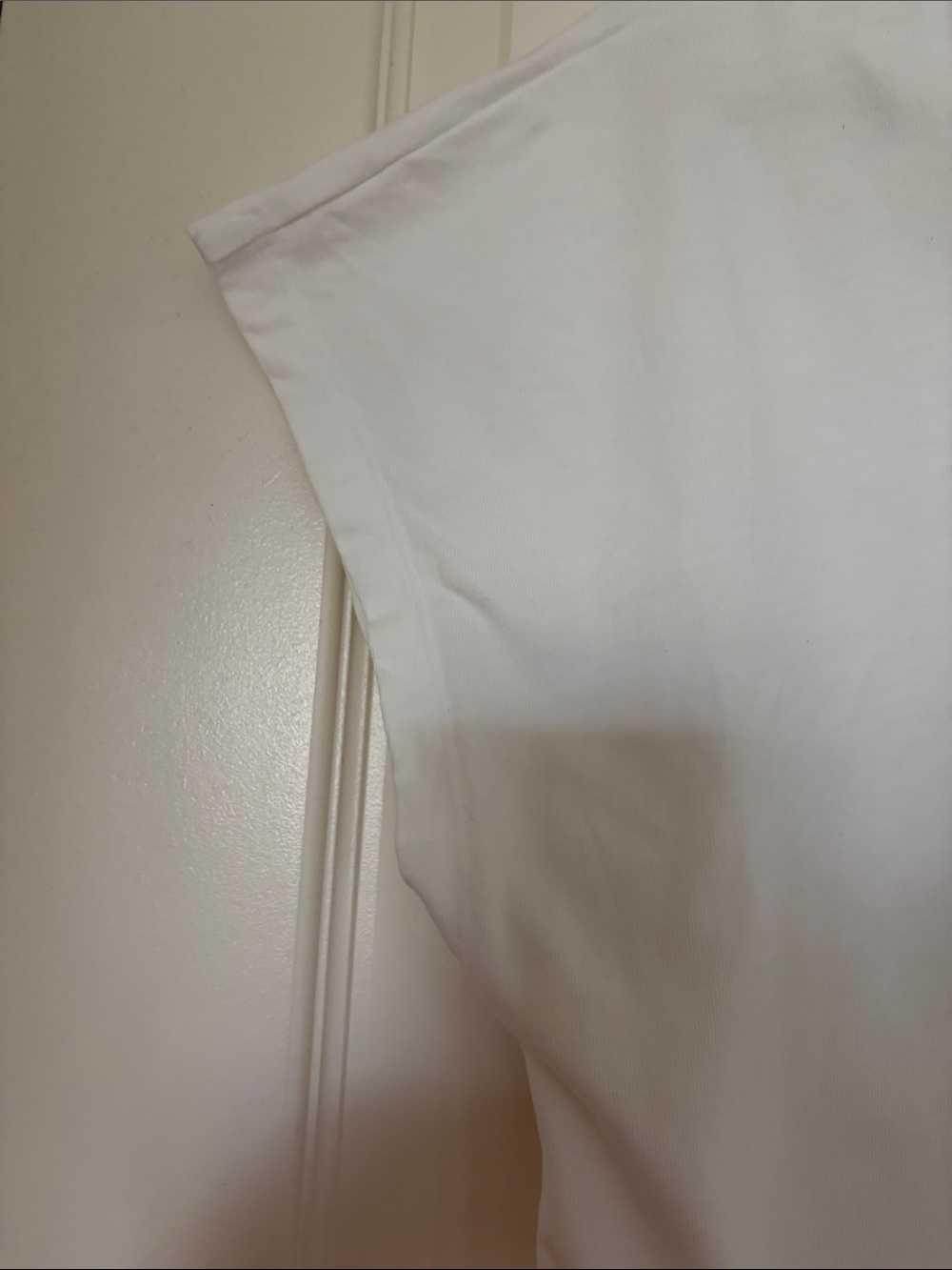 LOFT White Cap-Sleeve Tie-Hem Tee - Picture 5 of 5